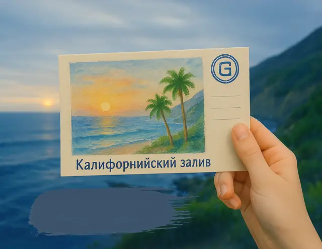 G Nature, цвет Калифорнийский залив
