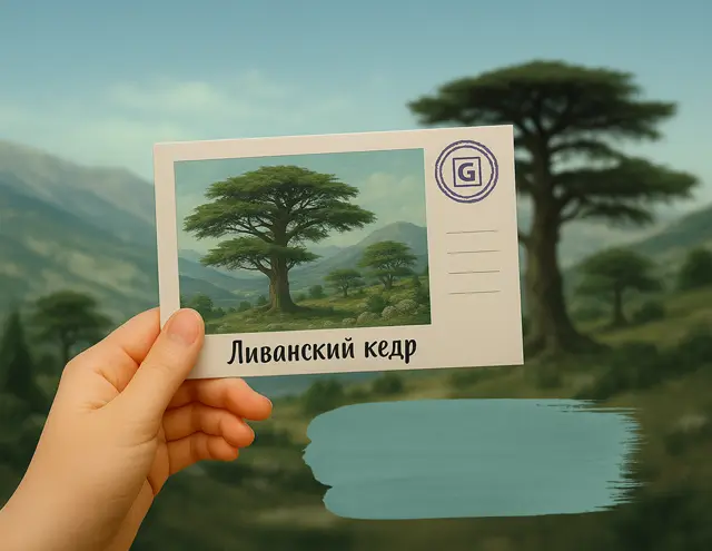 G Nature, цвет Ливанский кедр